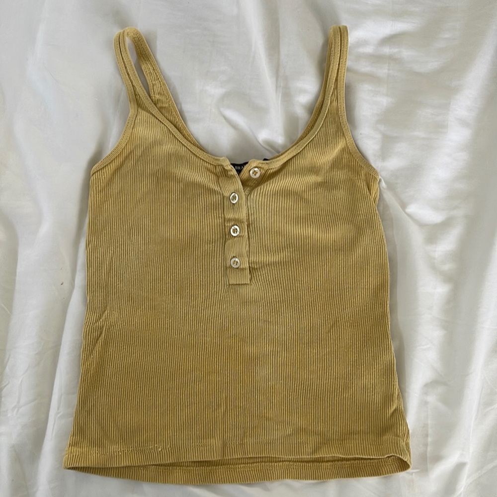 Brandy Melville Yellow Top